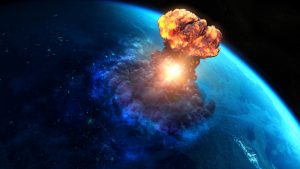 Los investigadores estiman que el asteroide impactó con una potencia equivalente a la de diez mil millones de bombas atómicas como la de Hiroshima.