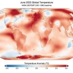 El mes de junio de 2023 el más cálido en buena parte del planeta